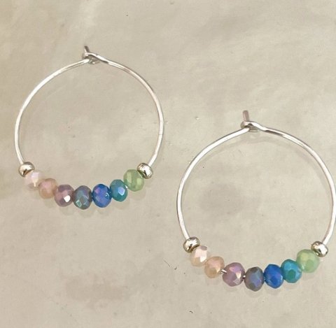 Rainbow Hoops, slv