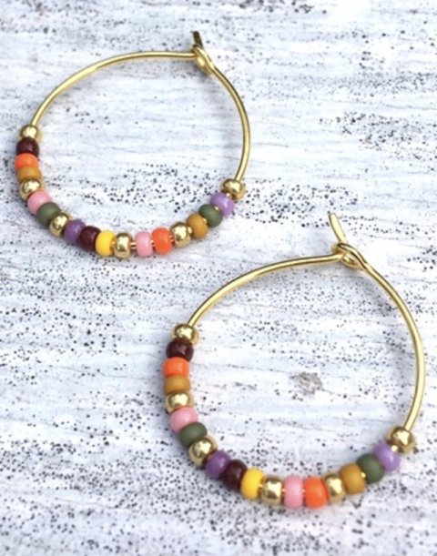 Hoops Patchwork, guld